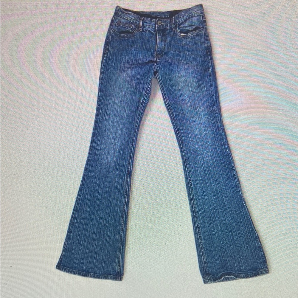 Women's Blue Flared Jeans